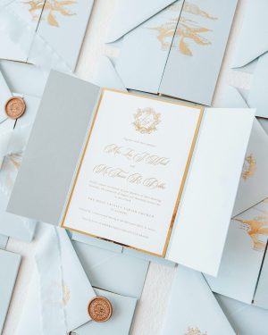 Daria Test Variable Invitation Product - French Blue