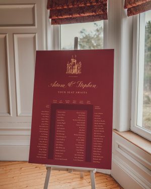 Carowrie Castle Table Plan