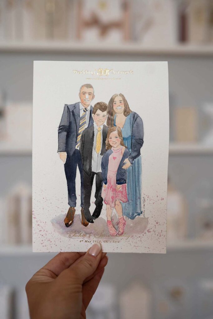 Live Guest Illustration Scotland