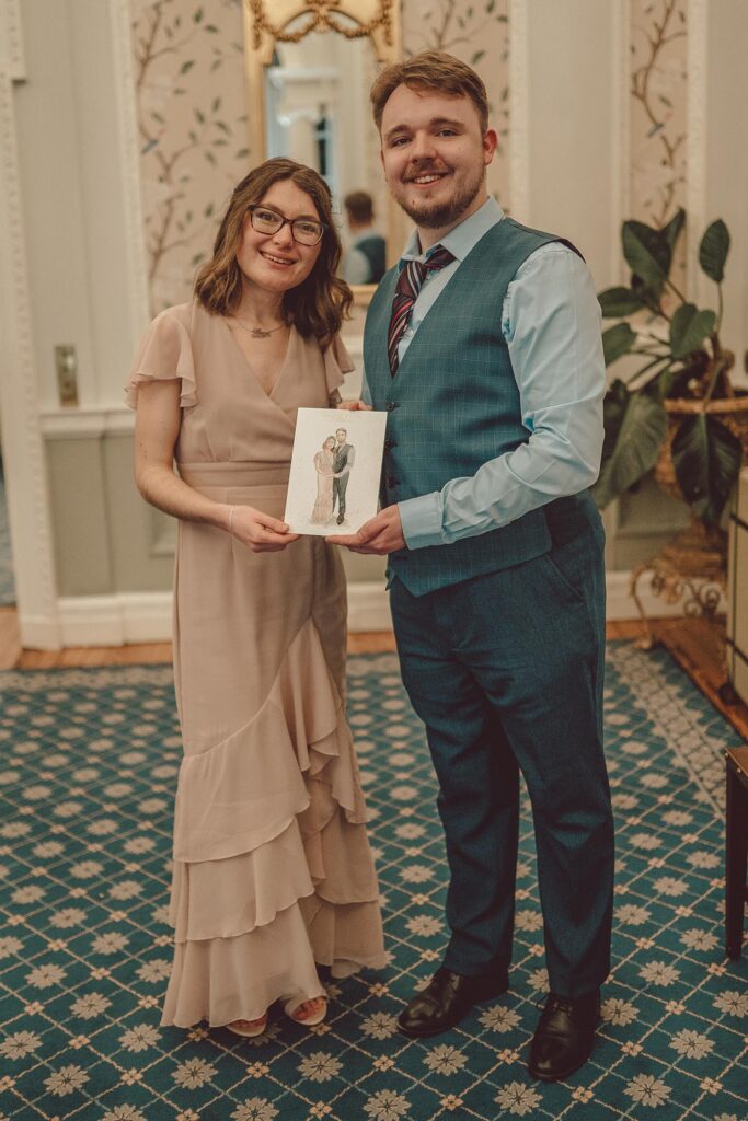 Guest Illustration at Hedsor House England