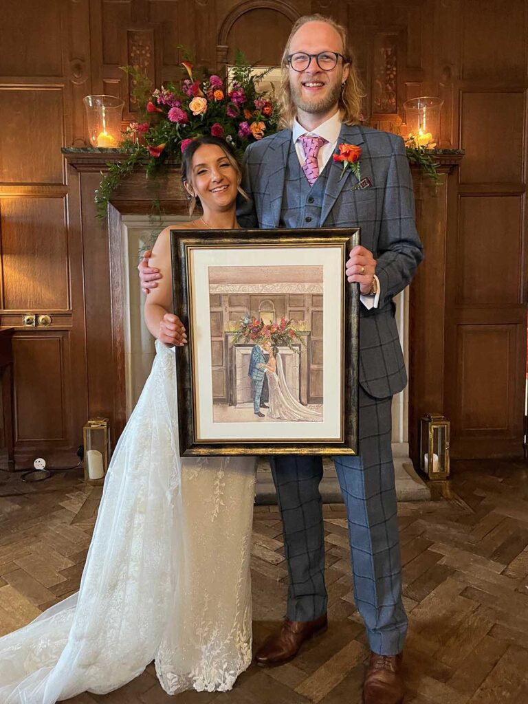 Rowallan Castle Newlyweds