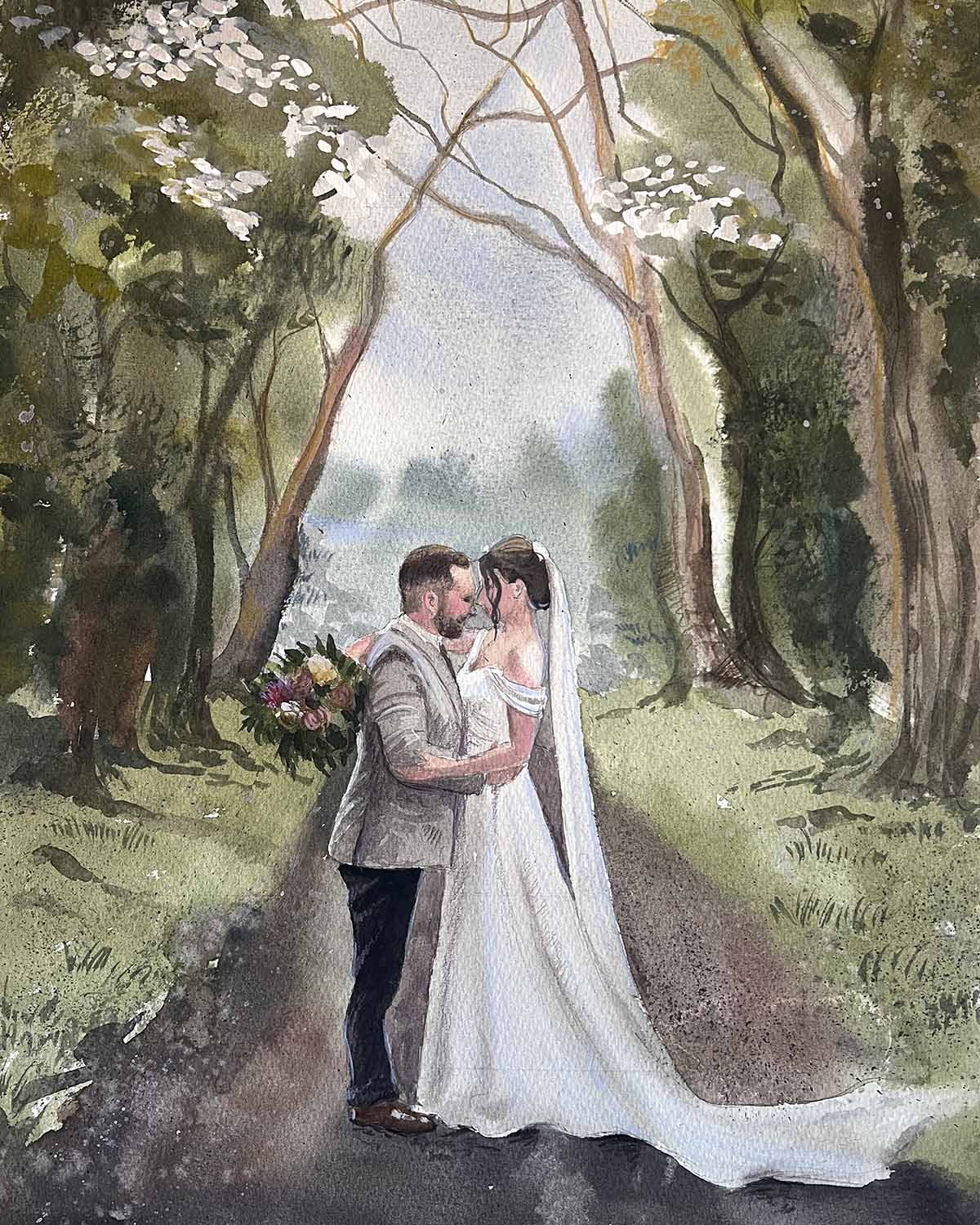 Wedding Painting Commission